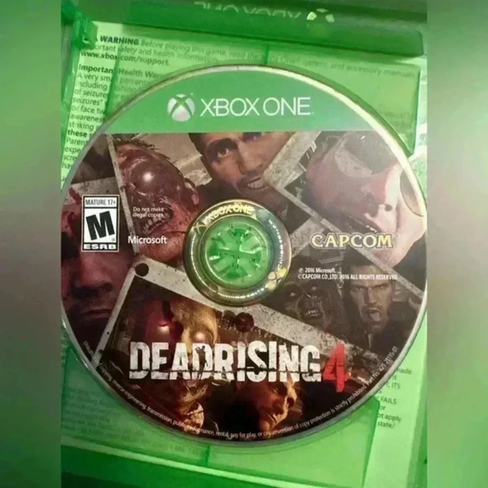 Dead‎ Rising 4 (Microsoft Xbox One, 2016) Tested Working Cover Art Case Game